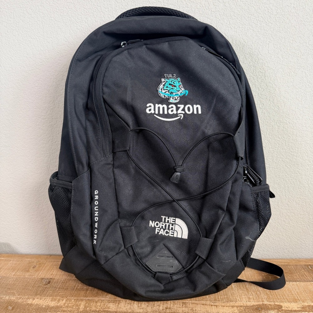 The North Face Groundwork Backpack Laptop Bag Unisex OS Black "Amazon"